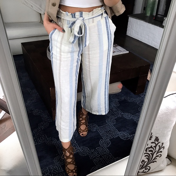 ❗️LAST ONE, S/XL -WIDE LEG HIGH WAIST PANTS! 🐚🦋 - Picture 5 of 7